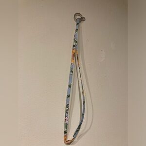 Vera Bradley Blue Sunflower Lanyard